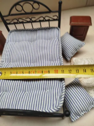 Juego de cama casa de muñecas