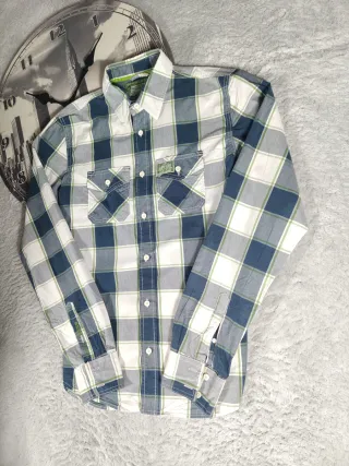 Camicia Superdry a quadri uomo taglia M
