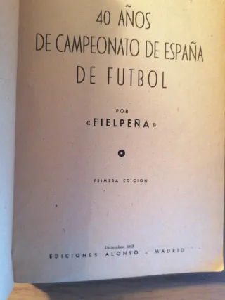 40 Años de Campeonato de España de Fútbol