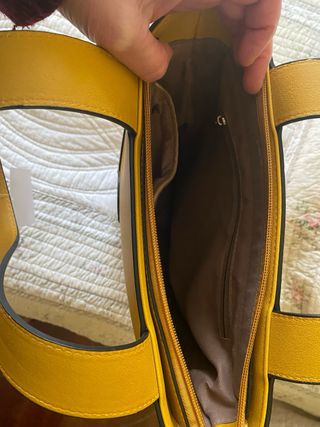 Bolso Amarillo Mostaza Angela Farach Nuevo