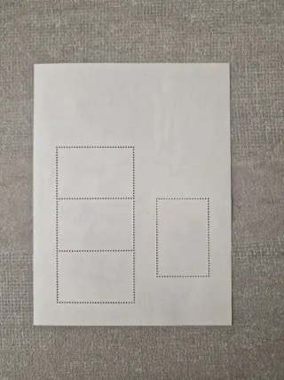 Foglietto francobolli 200 Anni Volo Uomo