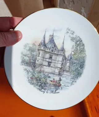 Plato Limoges Azay le Rideau