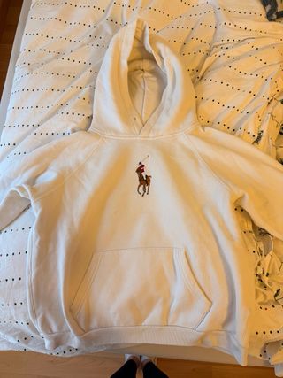Sudadera Polo Ralph Lauren Blanca
