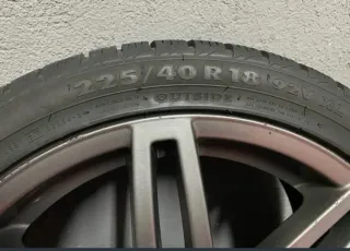 2 Llantas Audi Sline 18 Pulgadas con neumáticos