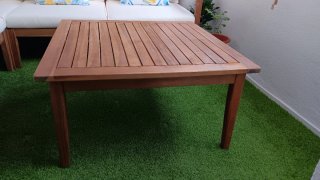 Mesa de centro de madera de acacia NUEVA!!