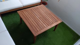 Mesa de centro de madera de acacia NUEVA!!
