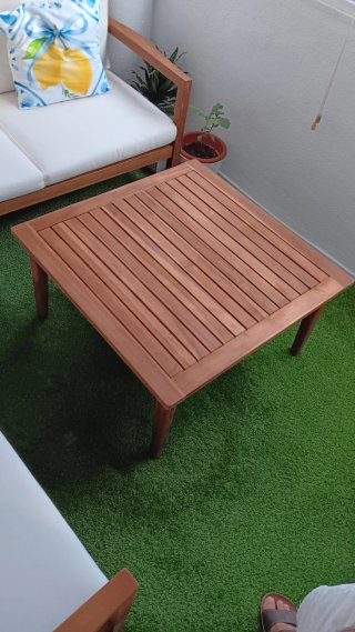 Mesa de centro de madera de acacia NUEVA!!