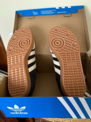 Adidas Samba OG W Beige/Negras Talla 38