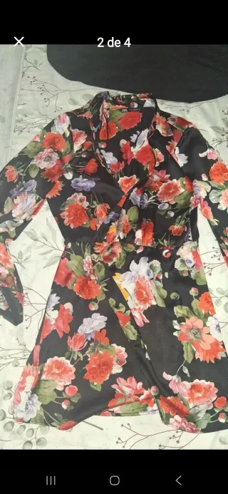 Zara Talla M Estampado Floral