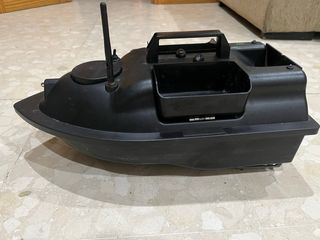 Barco Cebador Carpfishing Negro GPS