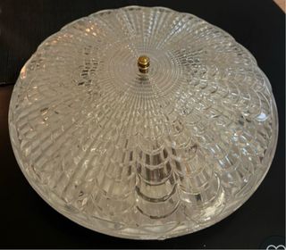Lámpara Techo Cristal Vintage