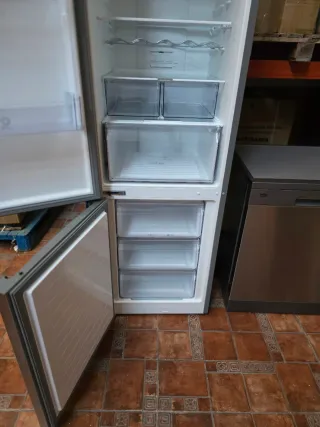 Frigorífico Balay plateado