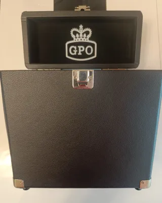 Maletín GPO 7" Record Case