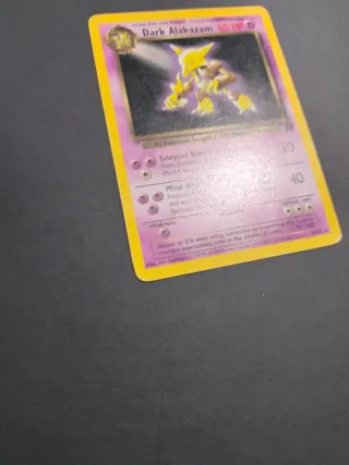Carta Pokémon Dark Alakazam 18/82 ENG