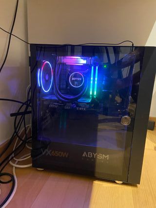 PC Gaming con luces LED