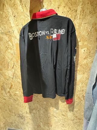 Polo La Martina Negro Talla XL