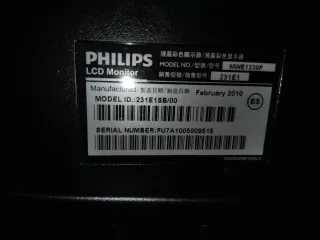 Monitor Philips 23 VGA y DVI
