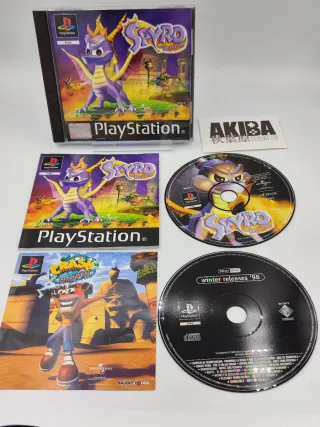 Spyro the Dragon PS1 PAL ES + Demo