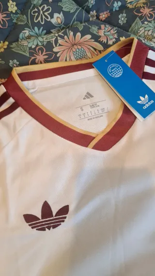 Camiseta España Adidas blanca