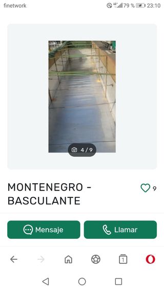 Plataforma de camion abatible