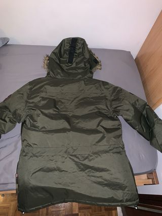 Parka Norway Mujer Verde abrigo nuevo