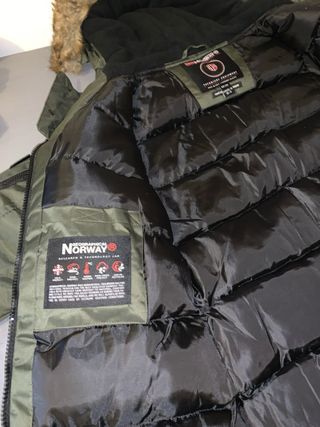 Parka Norway Mujer Verde abrigo nuevo