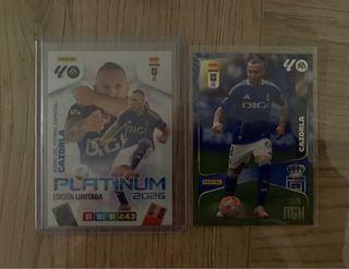 Cromos Panini Cazorla Platinum 2026