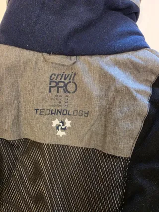 Chaqueta Nieve Crivit Pro Mujer Gris/Blanco