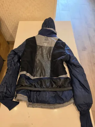 Chaqueta Nieve Crivit Pro Mujer Gris/Blanco