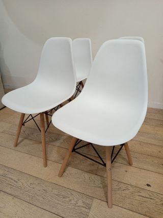 Pack 4 Sillas Nórdicas Noruega