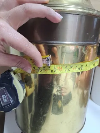 Jarra paragüero de latón