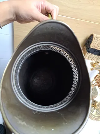 Jarra paragüero de latón