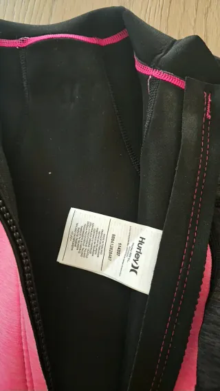Body neopreno Hurley 2/2mm Rosa Mujer