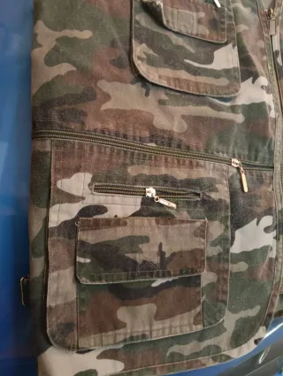 Chaleco militar camuflaje Talla L