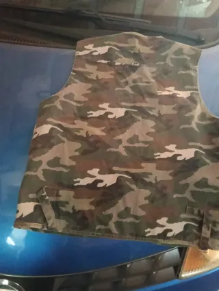 Chaleco militar camuflaje Talla L