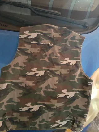 Chaleco militar camuflaje Talla L