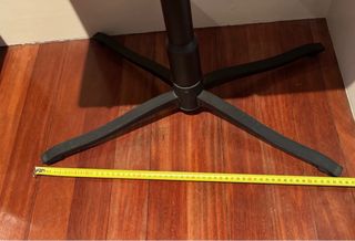 Mesa atril para portátil negra