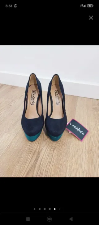 Zapatos tacón N°35 NUEVOS. OFERTAAAAAAA