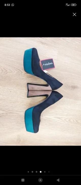 Zapatos tacón N°35 NUEVOS. OFERTAAAAAAA