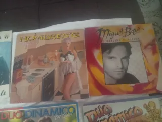 Vinilo Miguel Bosé - De Bandido a Duende,hombres g