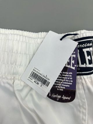 Pantalones Boxeo BENLEE Dragón Rojo Blanco