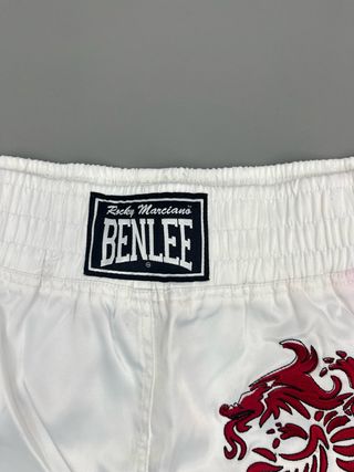 Pantalones Boxeo BENLEE Dragón Rojo Blanco