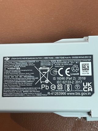 3 BATERIAS DJI MINI 4 PRO #A207BK