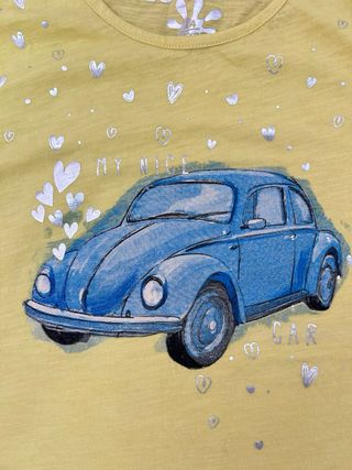 Conjunto LOSAN camiseta amarilla y falda