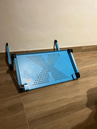 Mesa Plegable Multifunción Home Creation Turquesa