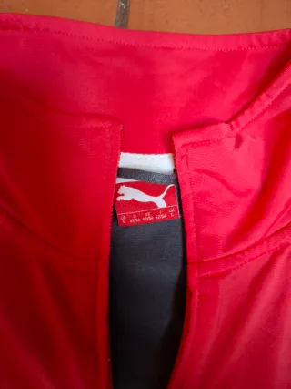 Chaqueta Puma Gris y Roja