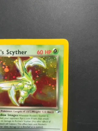 Carta Pokémon Rocket's Scyther 13/132