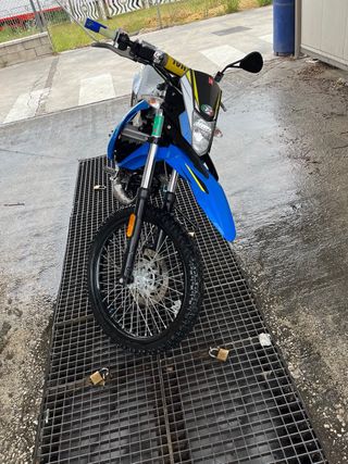 Derbi Senda Xtreme 50cc Azul/Amarillo