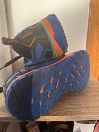 Zapatillas Hi-Tec Running Negro/Azul/Naranja