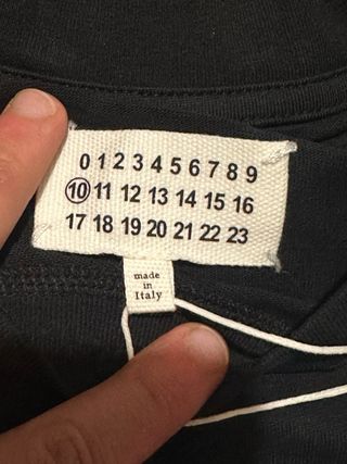 Camiseta Maison Margiela Negra